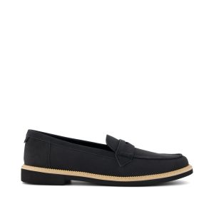 Womens Marie Loafer Black Leather