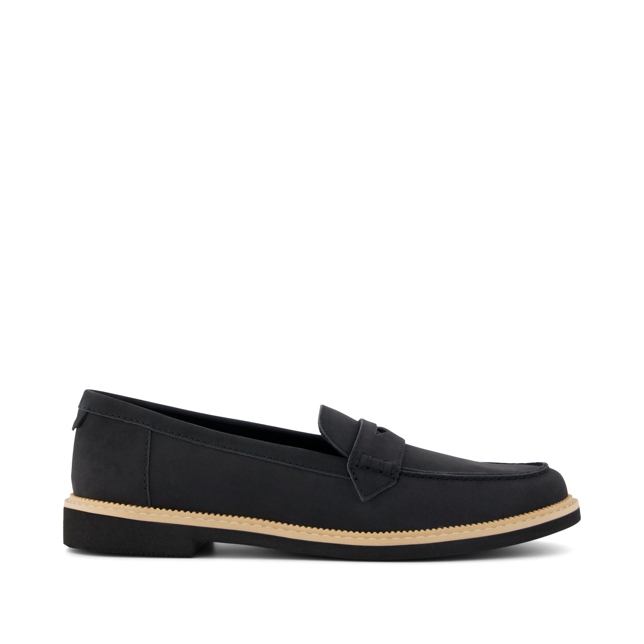 Womens Marie Loafer Black Leather