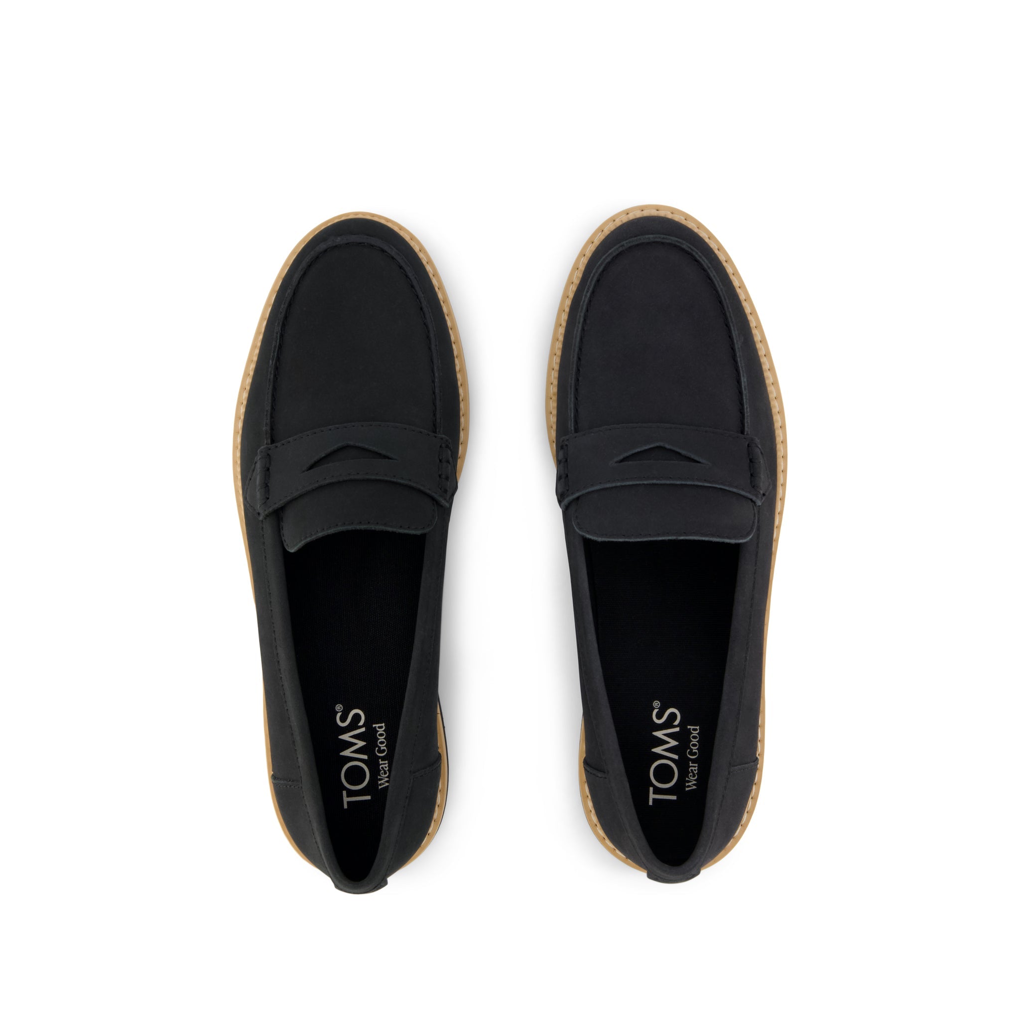 Womens Marie Loafer Black Leather - Image 6