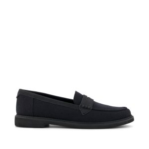 Womens Marie Loafer Black Textile