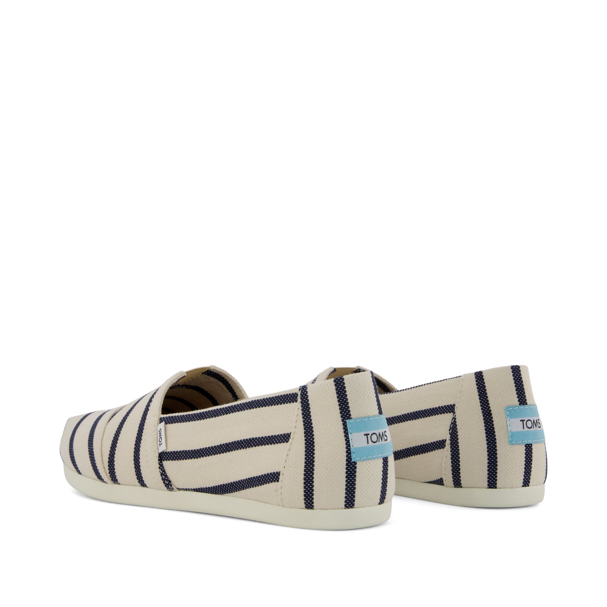 Womens Alpargata Classic Navy Riviera Stripe - Image 4