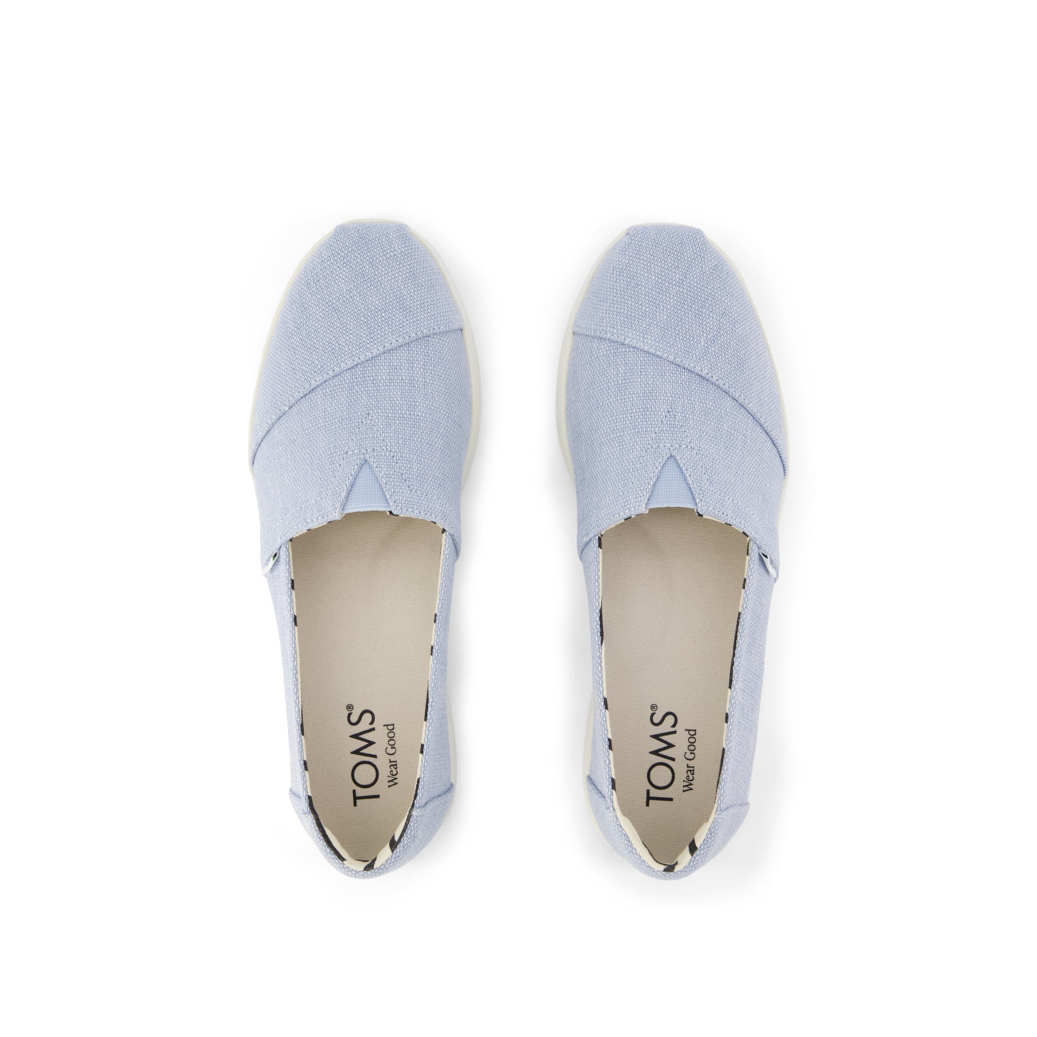 Womens Alpargata Plus Niagara Mist Heritage Canvas - Image 6
