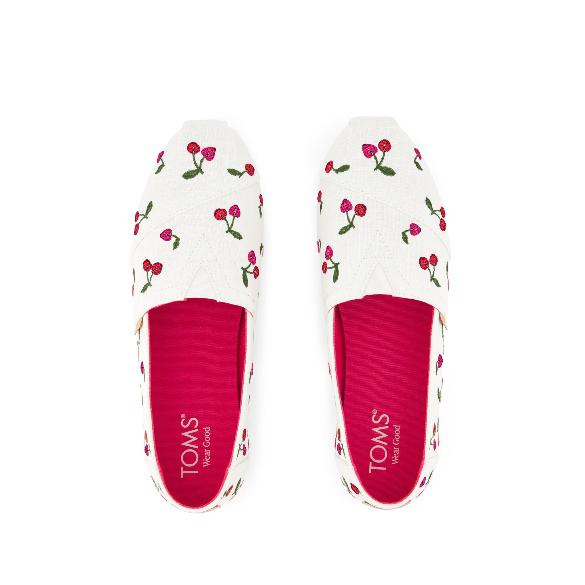 Womens Alpargata Classic Cherry Embroidery - Image 7