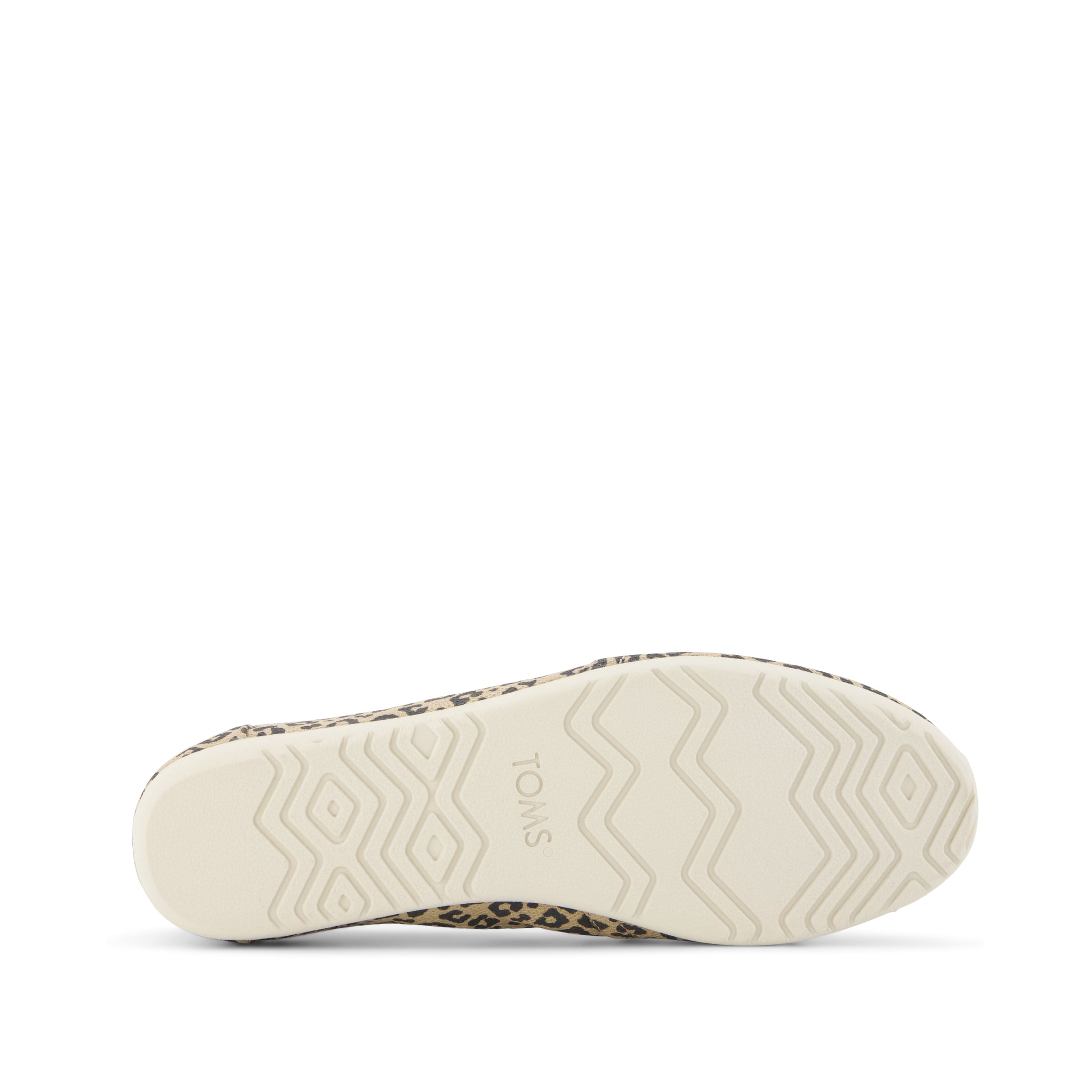 Womens Alpargata Ballet Flat Natural Leopard Spots - Image 5