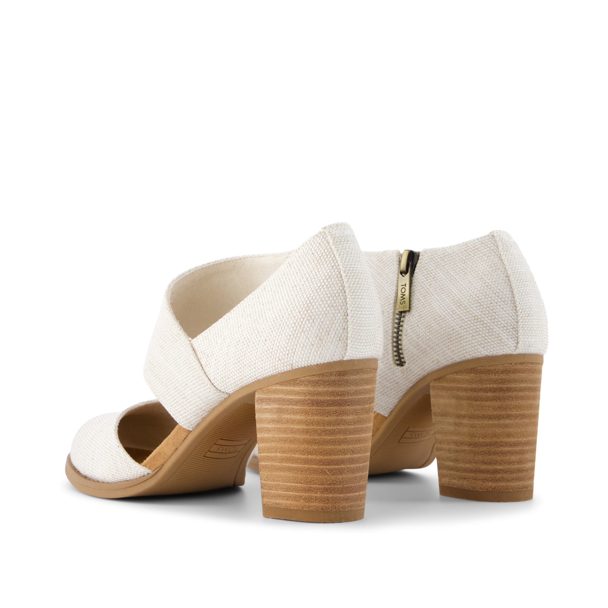 Womens Milan Nova Heel Natural - Image 4