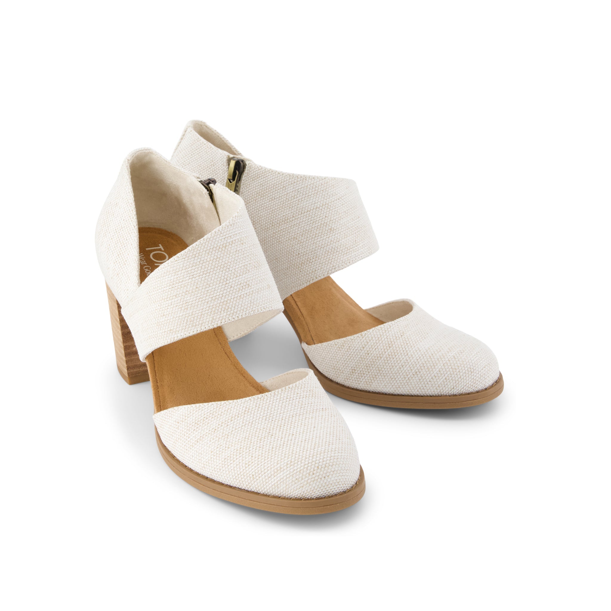 Womens Milan Nova Heel Natural - Image 3