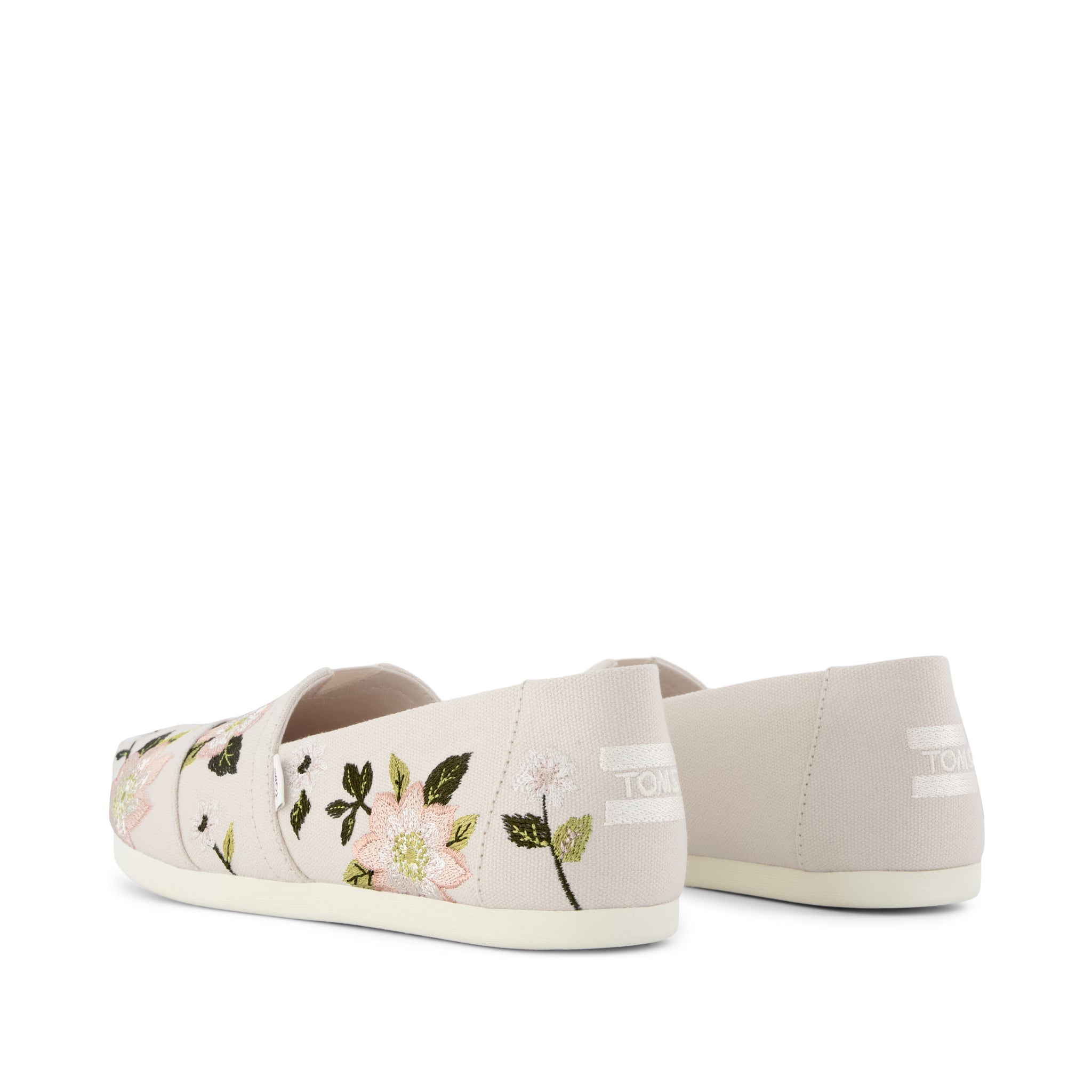 Womens Alpargata Classic Natural Embroidered Floral - Image 4
