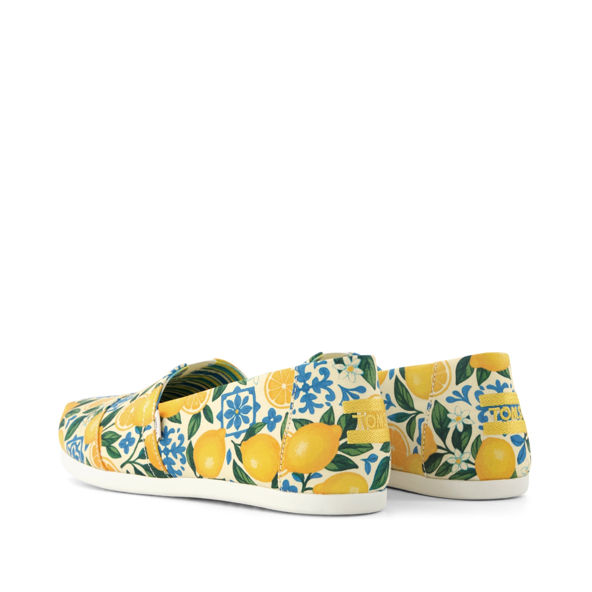 Womens Alpargata Classic Riviera Lemon Print - Image 4
