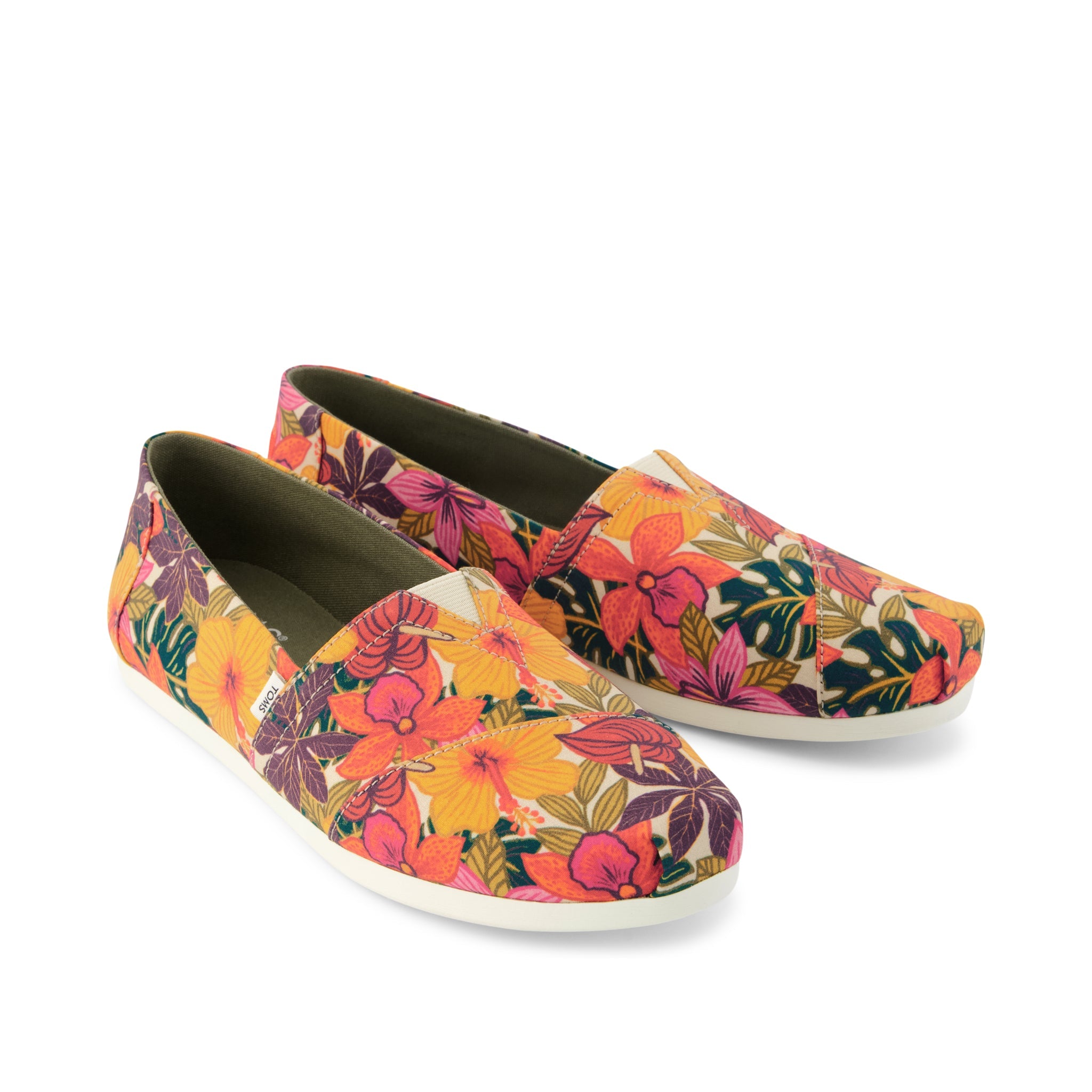 Womens Alpargata Classic Tropical Floral Print - Image 3
