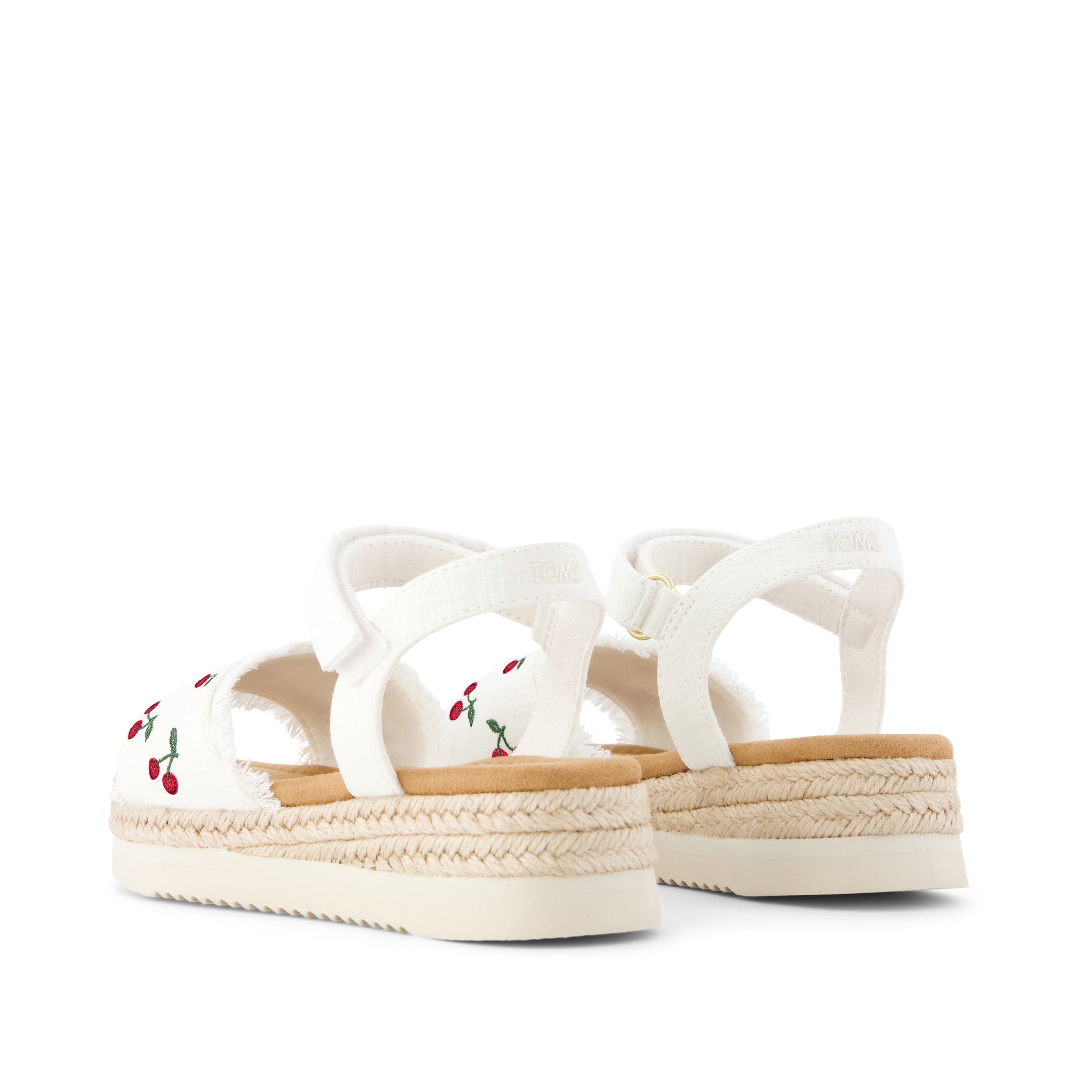 Diana Kids Sandal Embroidered Cherries - Image 4