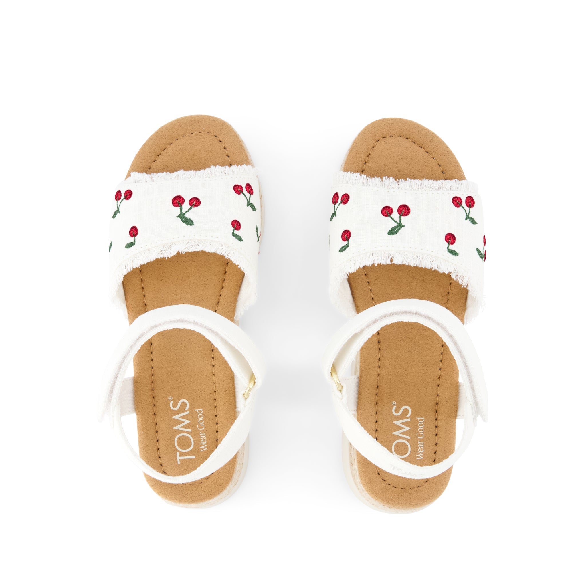 Diana Kids Sandal Embroidered Cherries - Image 6