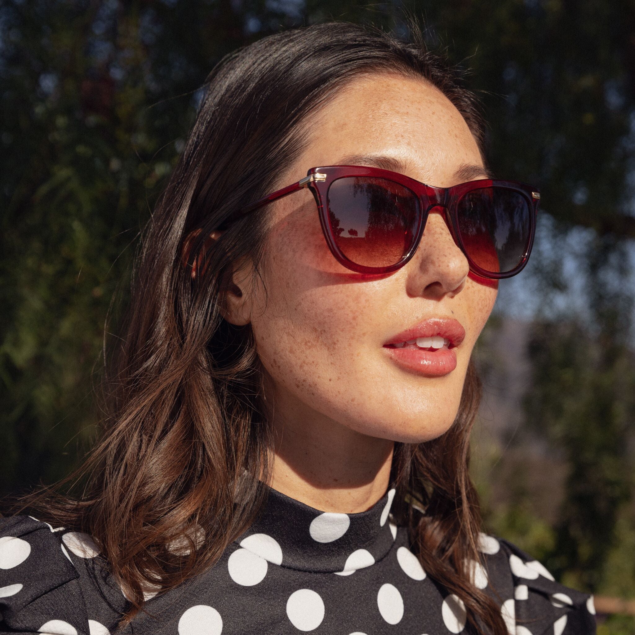 Victoria Black Tortoise Handcrafted Sunglasses - Image 2