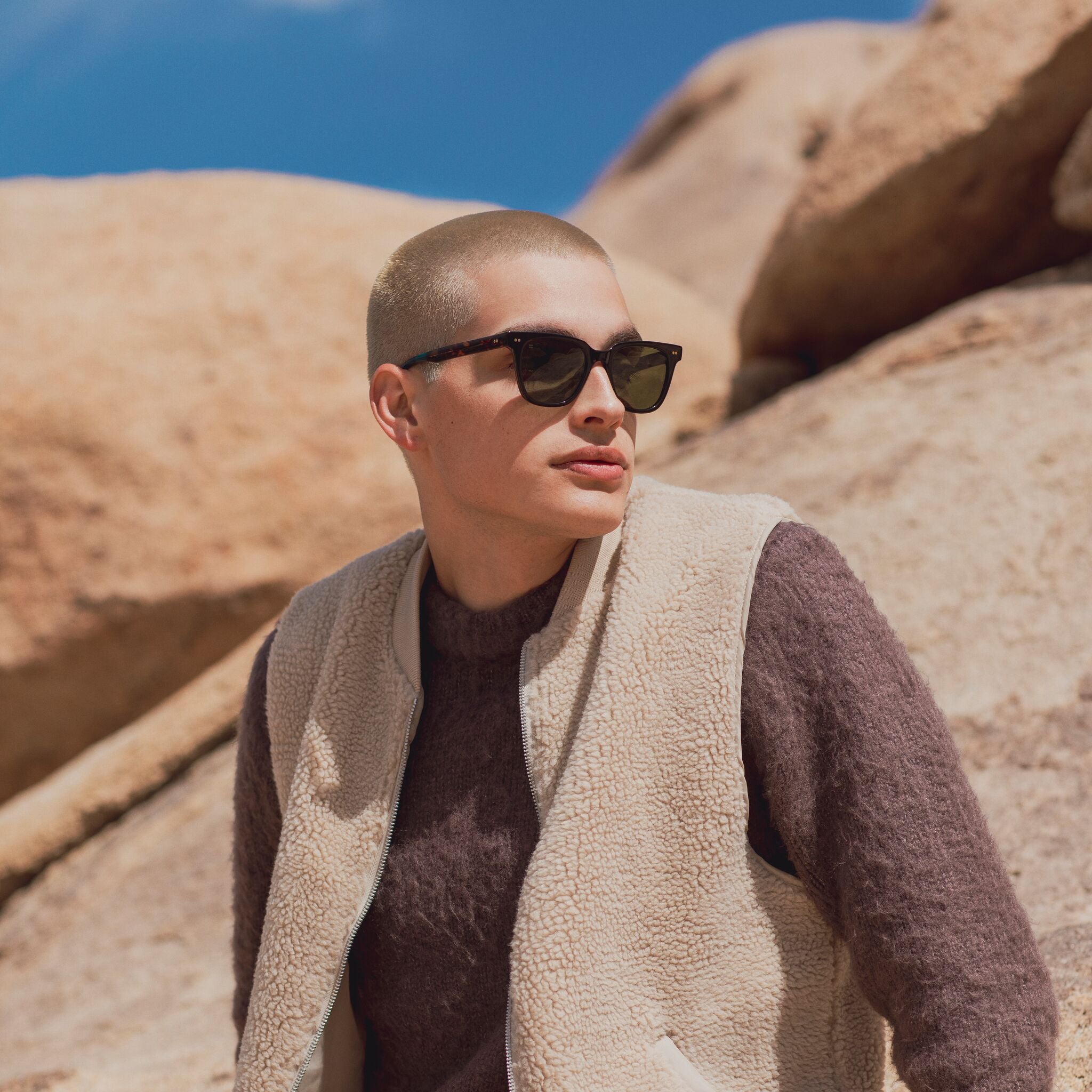 Memphis 301 Tortoise Polarized Handcrafted Sunglasses - Image 2