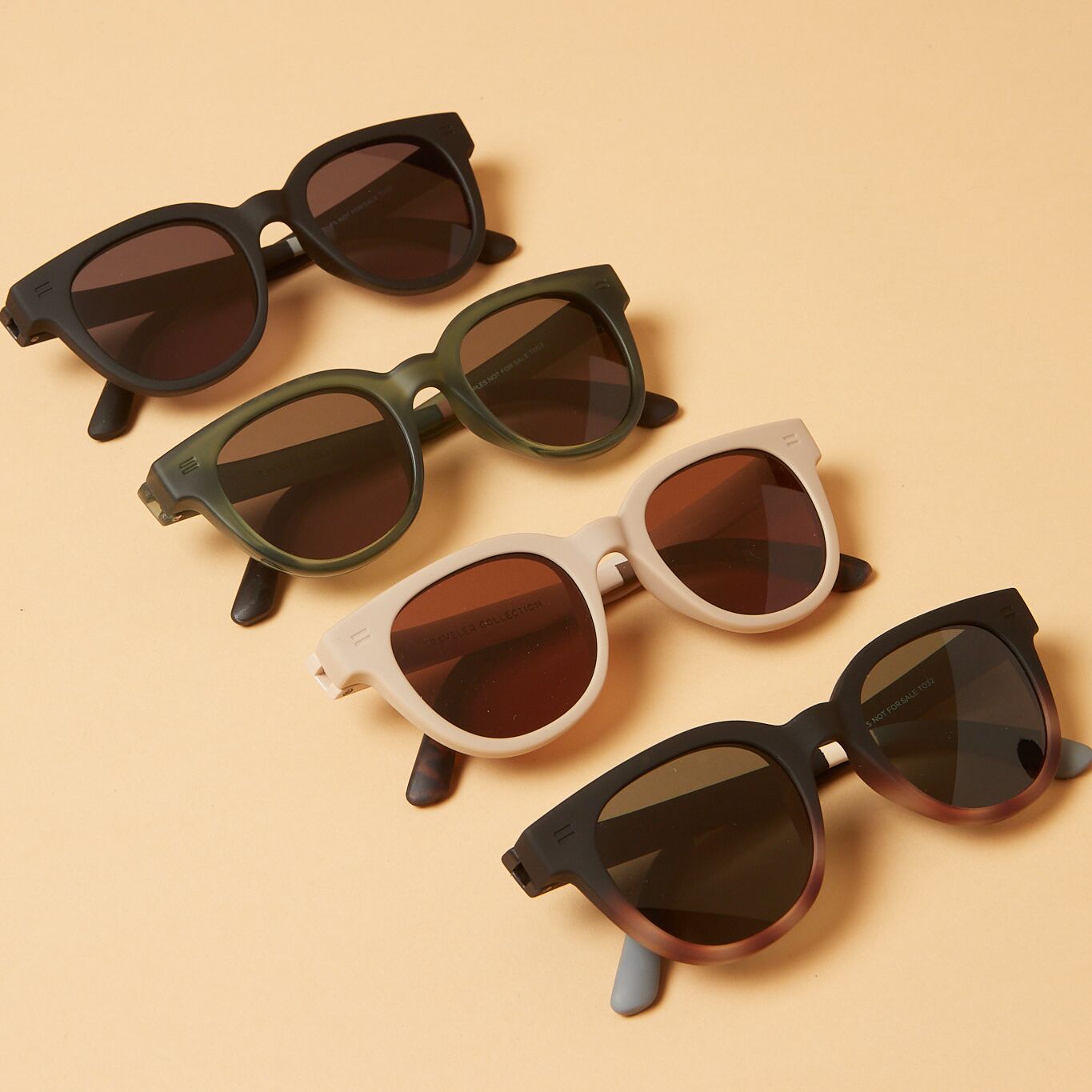 Rhodes Black Traveler Sunglasses - Image 2