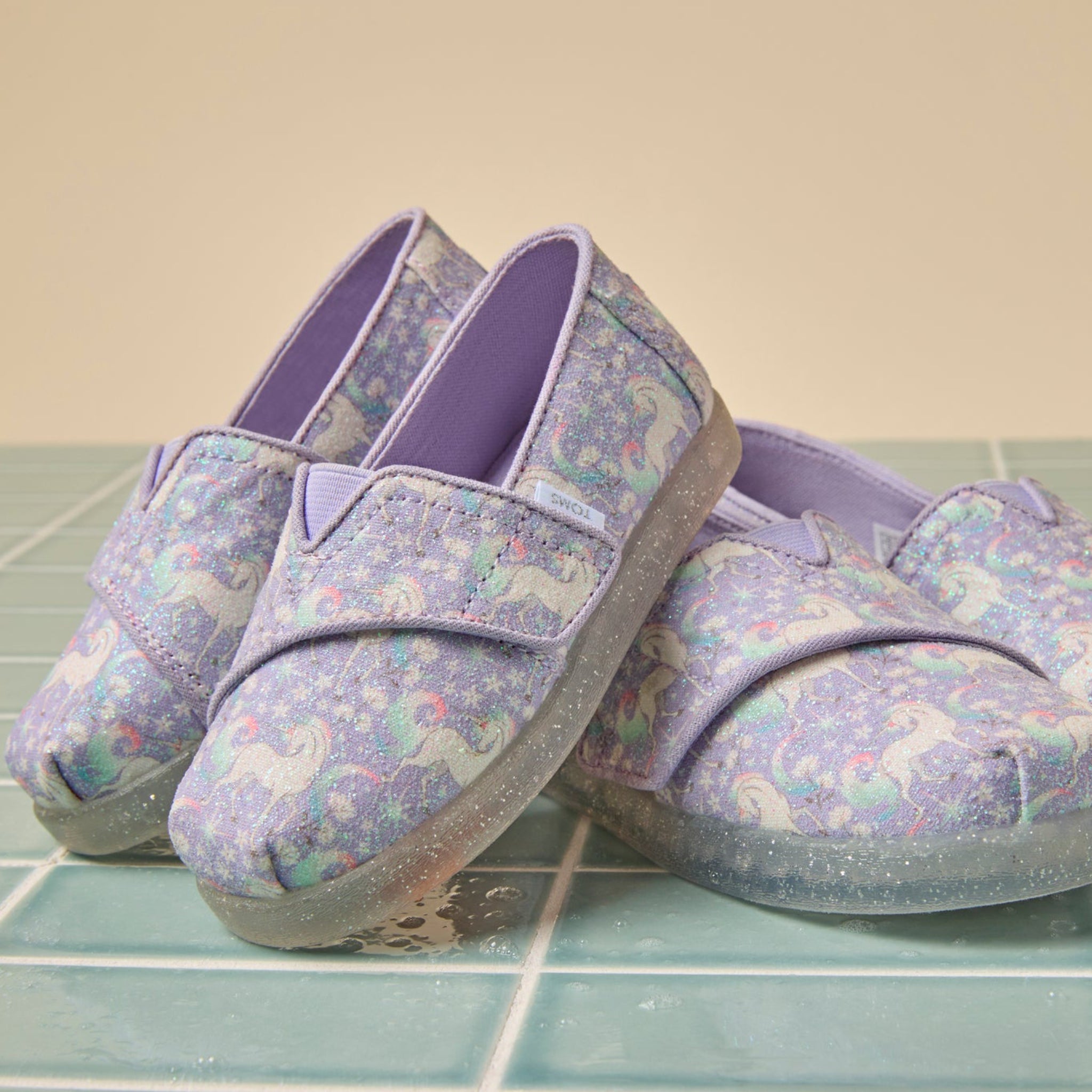 Alpargata Classic Kids Shoe Misty Lilac Iridescent Unicorn - Image 2