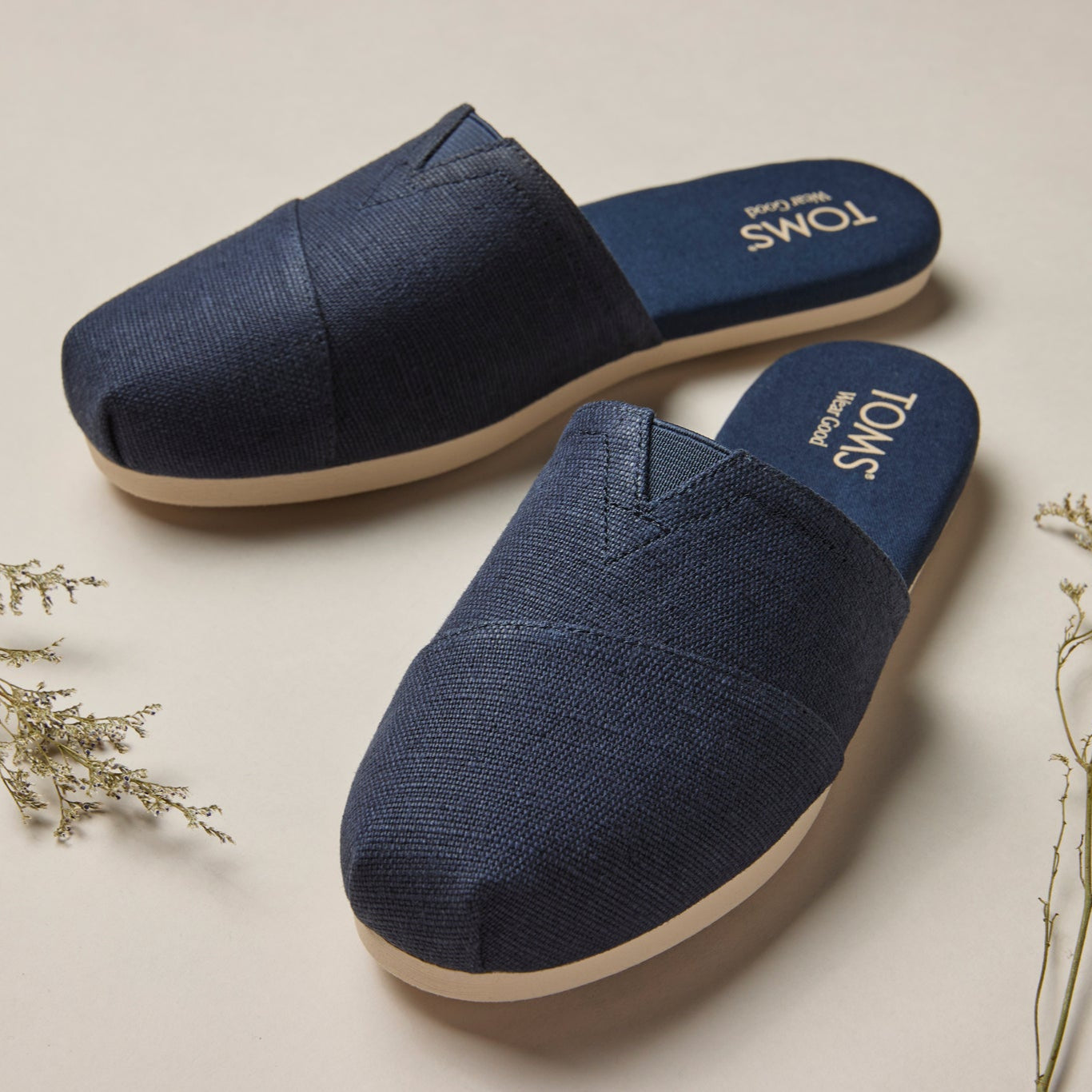 Alpargata Mule Navy Heritage Canvas - Image 2