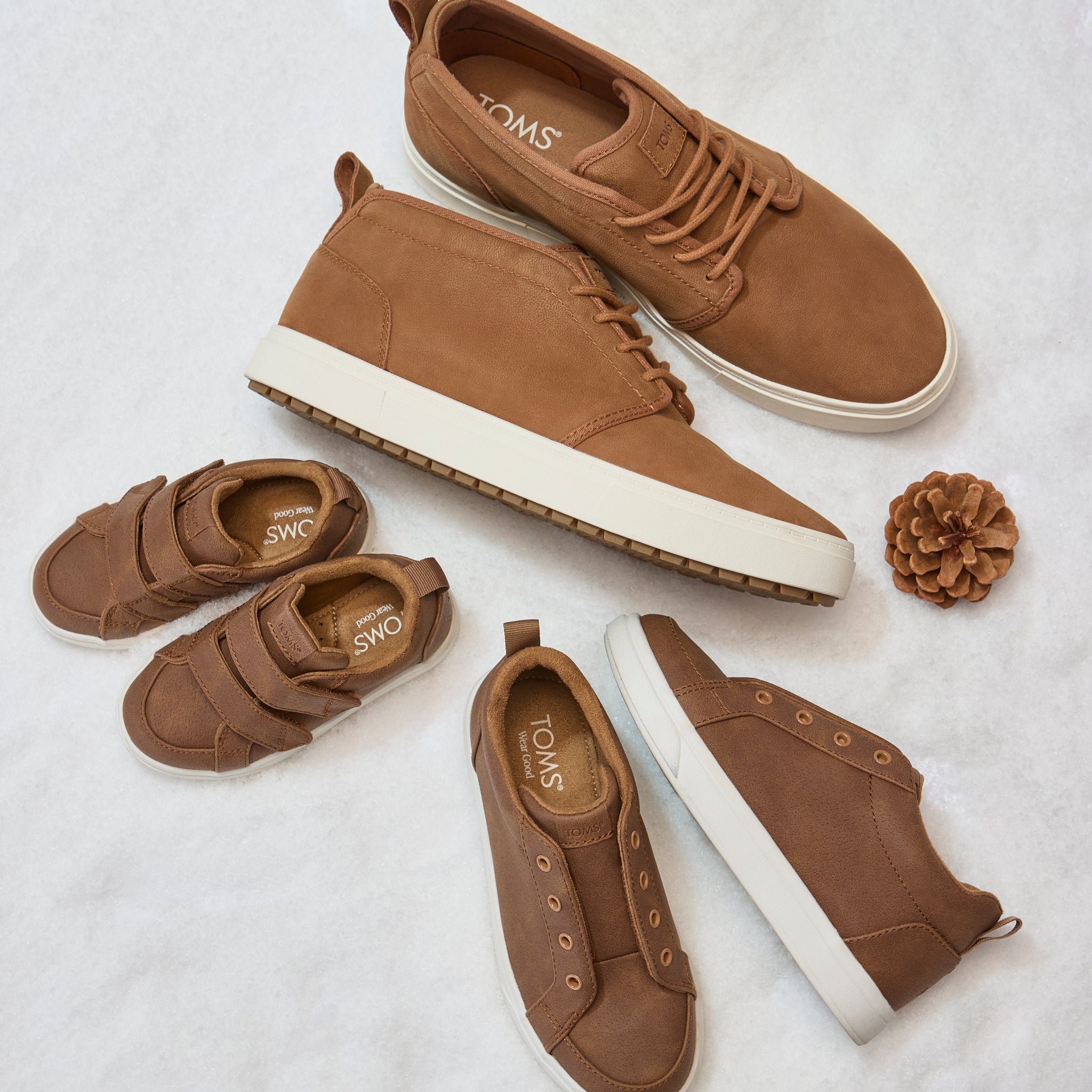 Mens Carlo Mid Terrain 2.0 Sneaker Water Resistant Tan Leather - Image 2