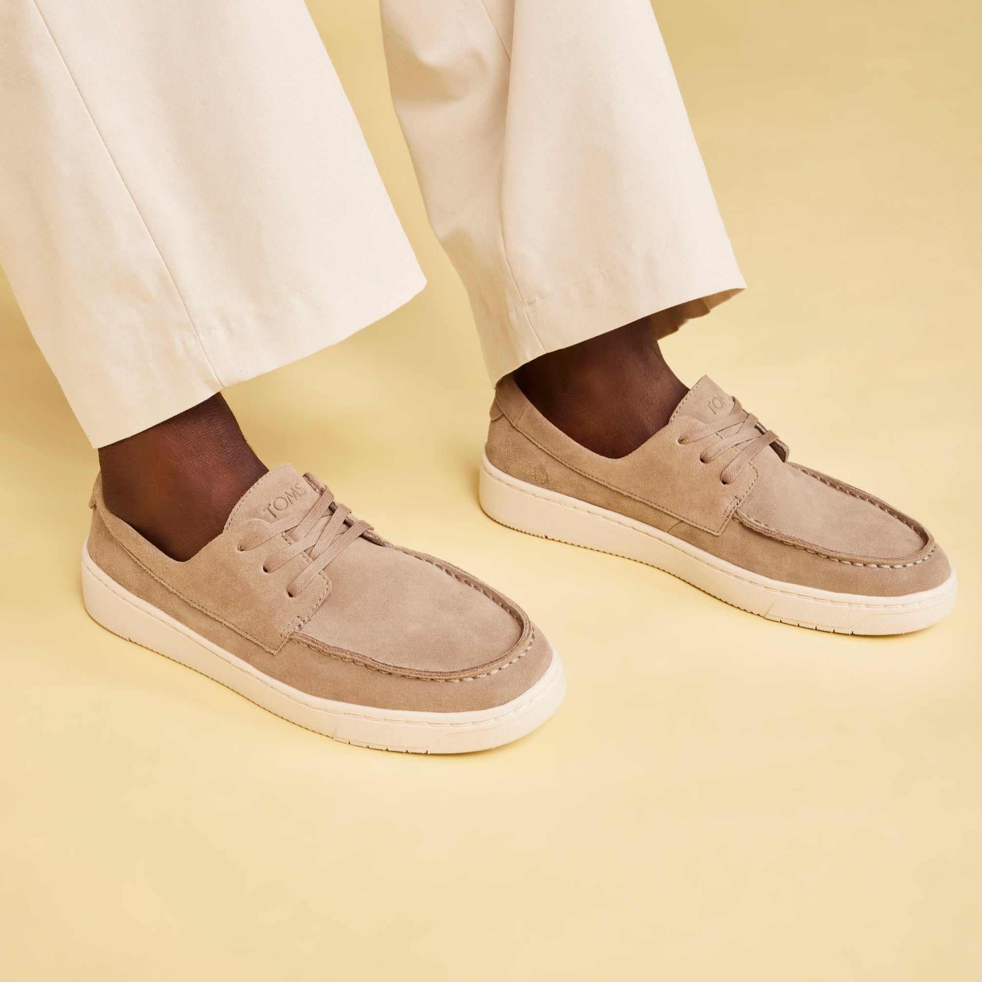 TRVL LITE London Taupe Suede Loafer - Image 2