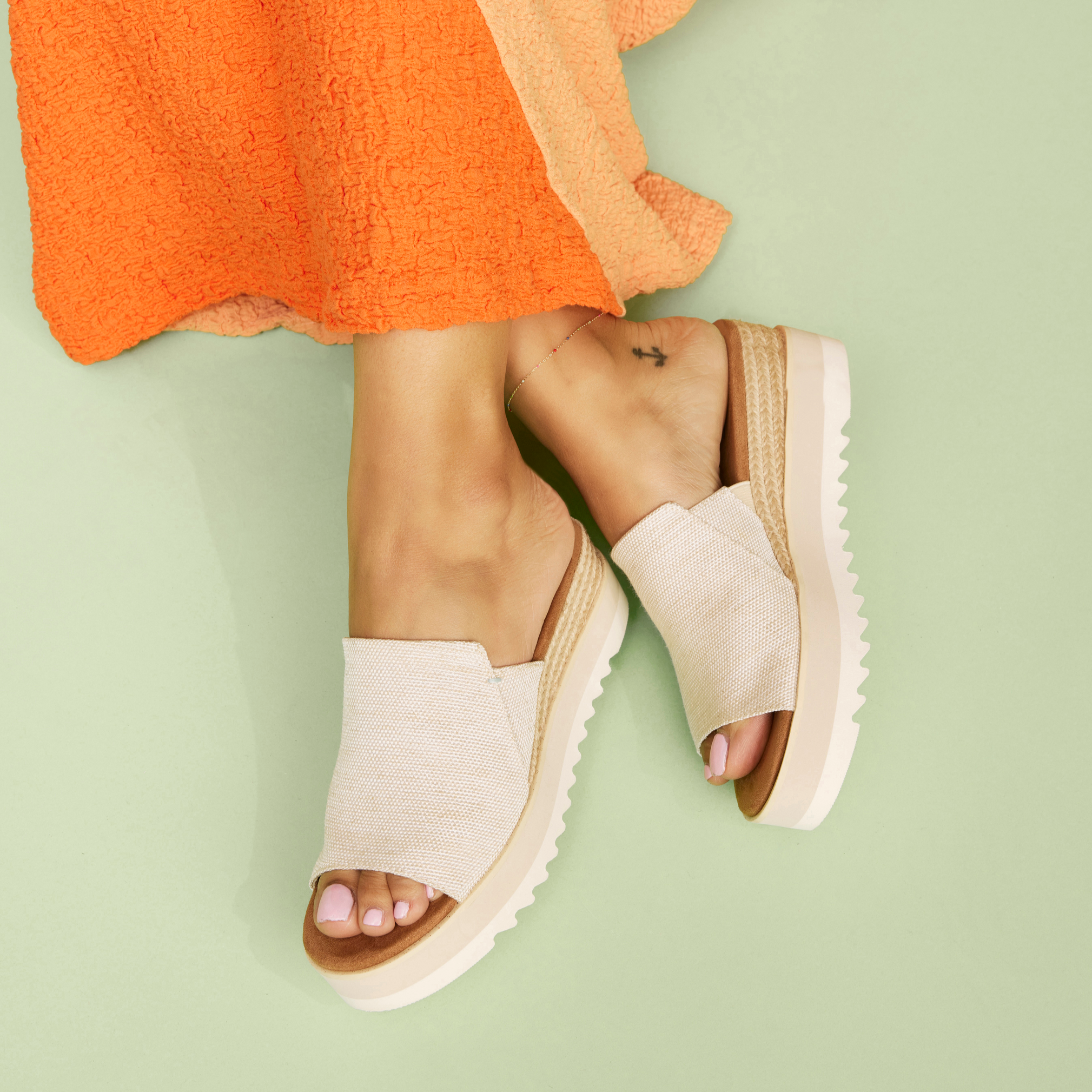 Diana Mule Natural Sandal - Image 2