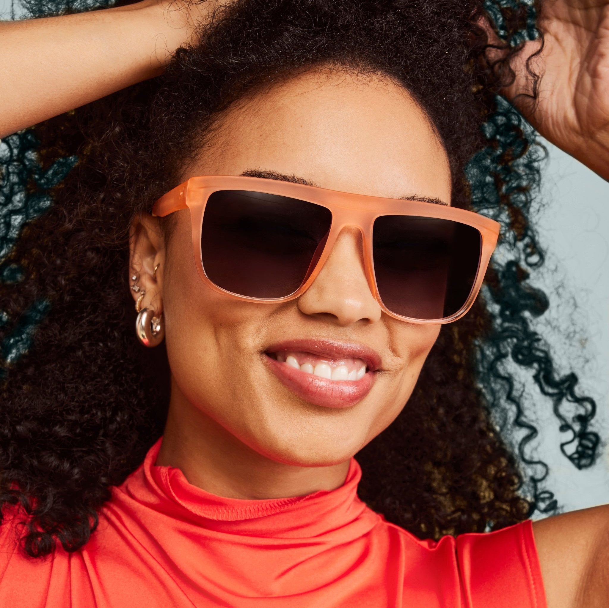 Jett Peach Traveler Sunglasses - Image 2