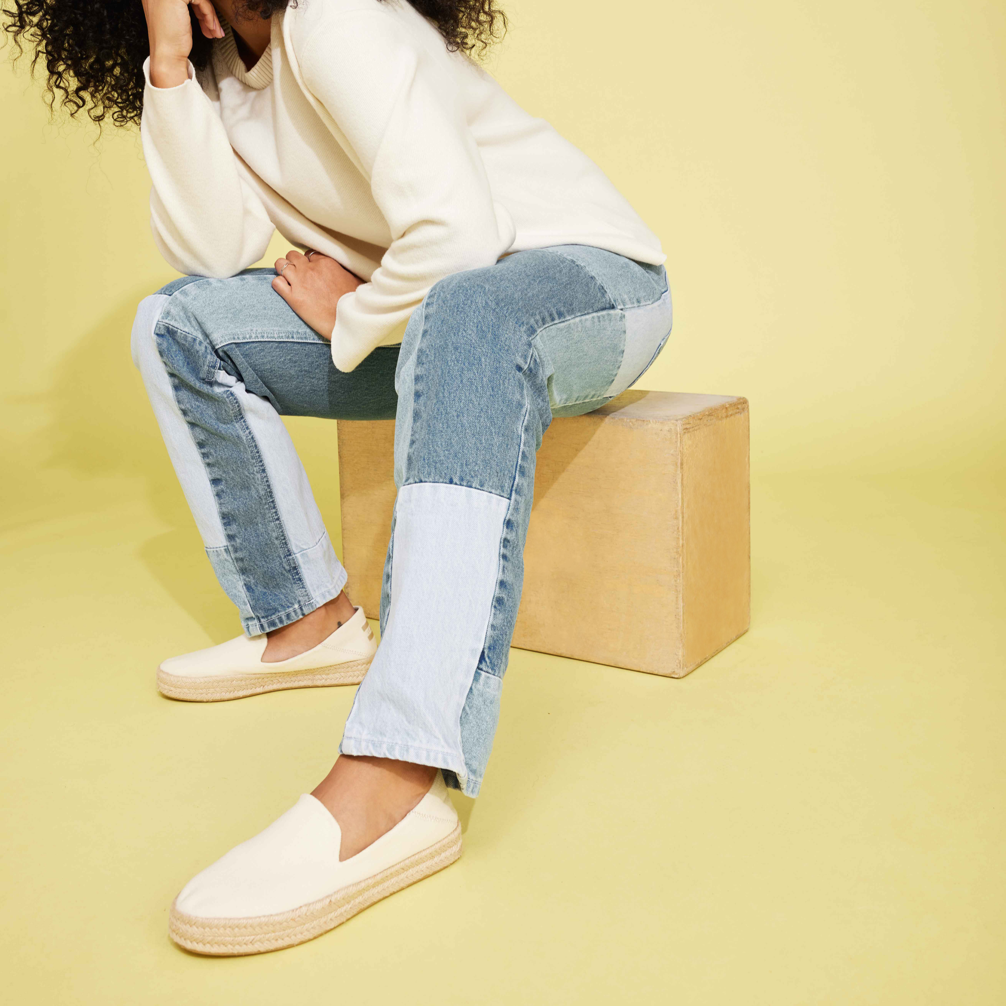 Carolina Natural Twill Espadrille - Image 2