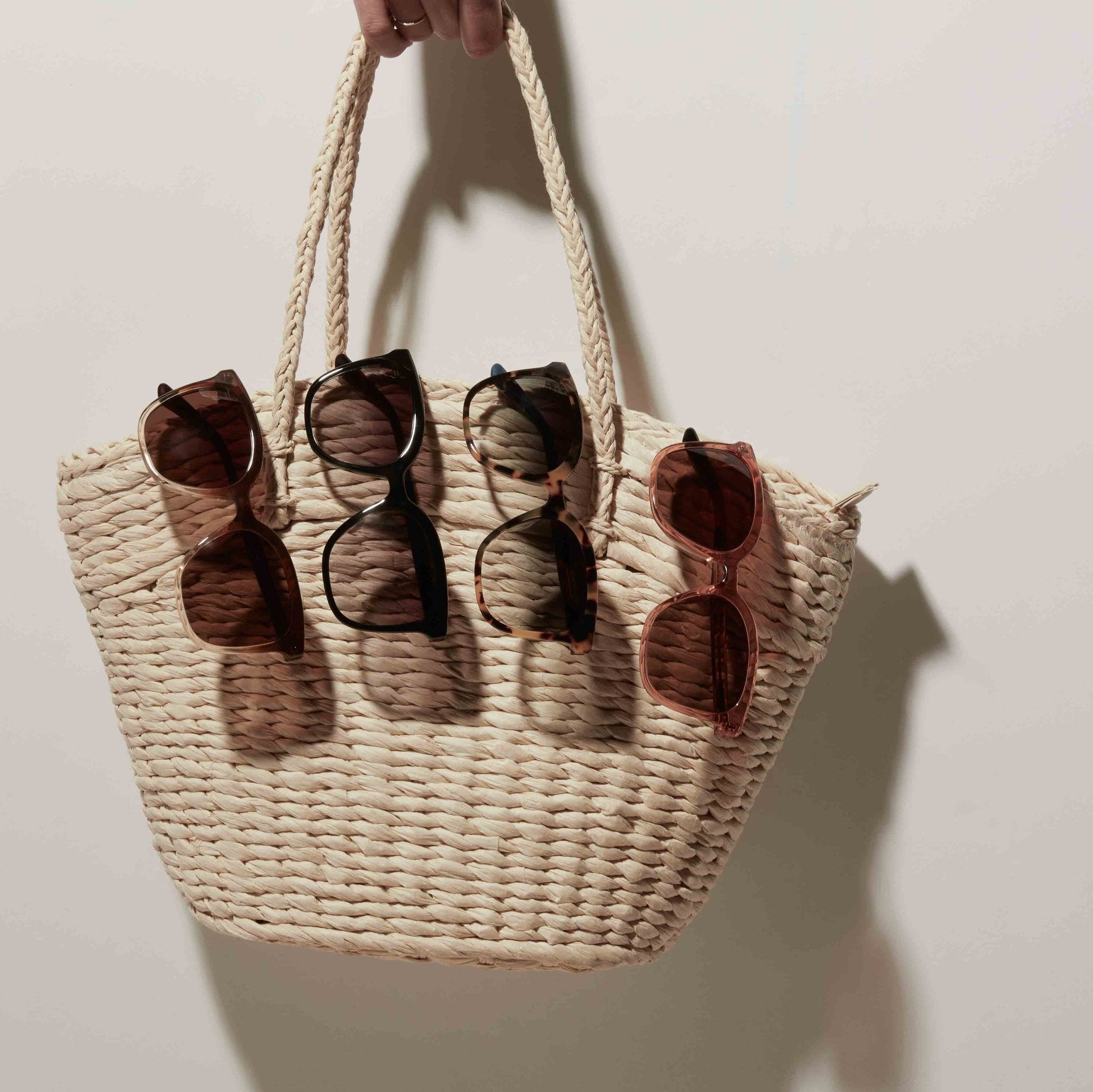 Charmaine Apricot Handcrafted Sunglasses - Image 2