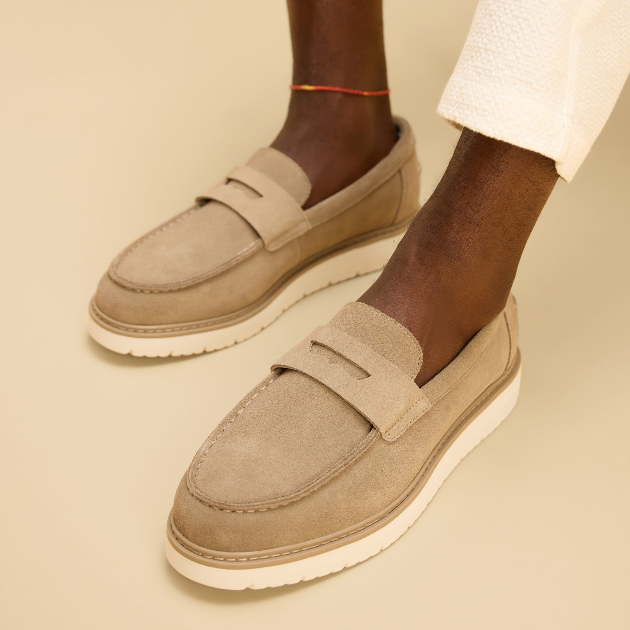 Navi TRVL LITE Havana Loafer Dune Suede - Image 2