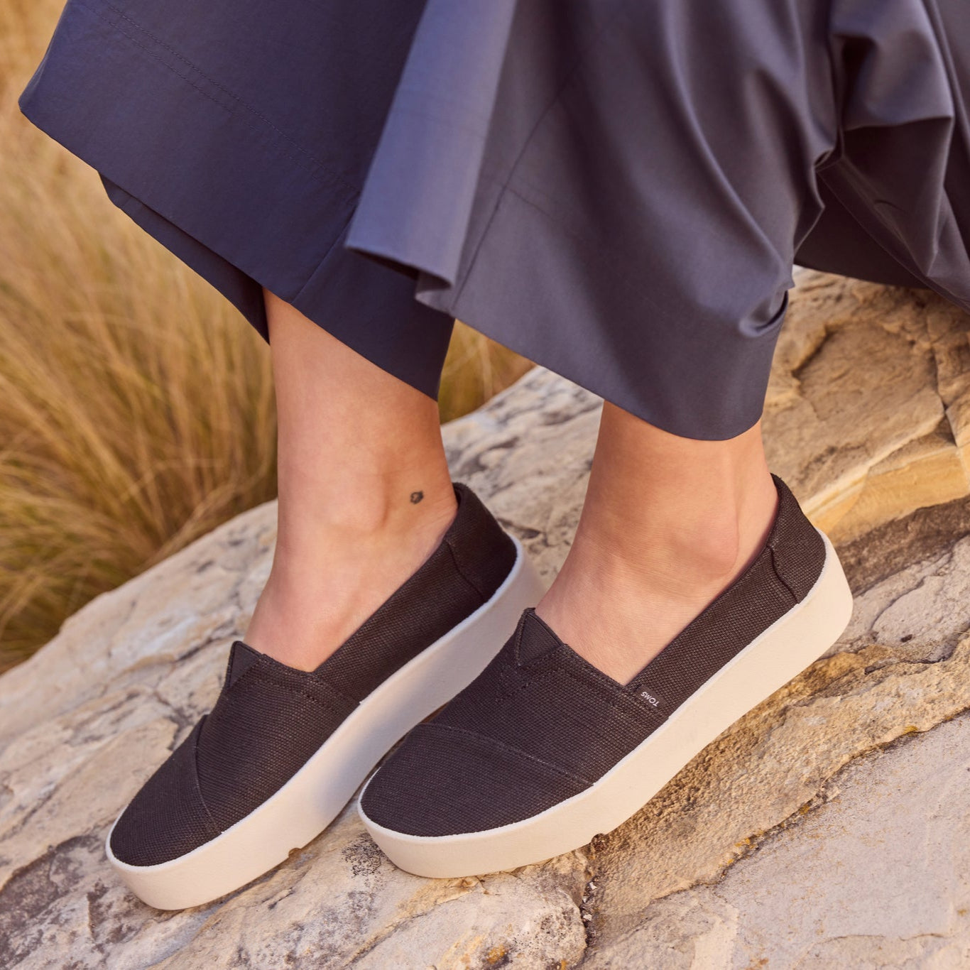 Verona Black Slip On Sneaker - Image 2