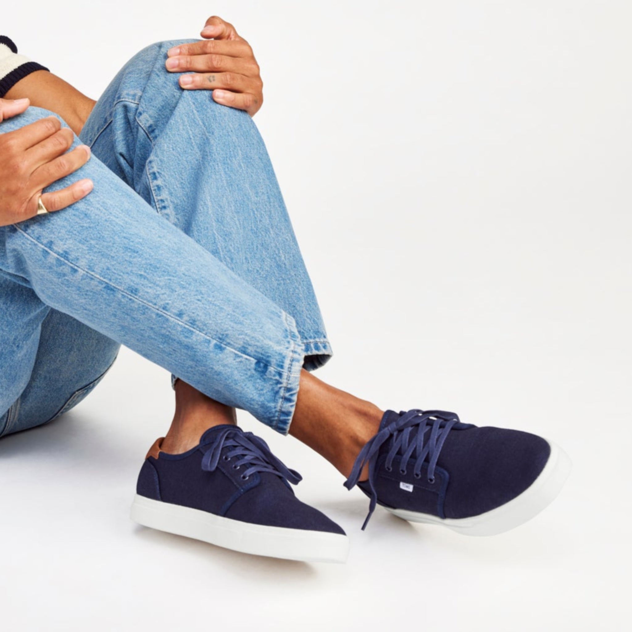 Carlo 2.0 Sneaker Navy Legacy Canvas Lace Up Sneaker - Image 2