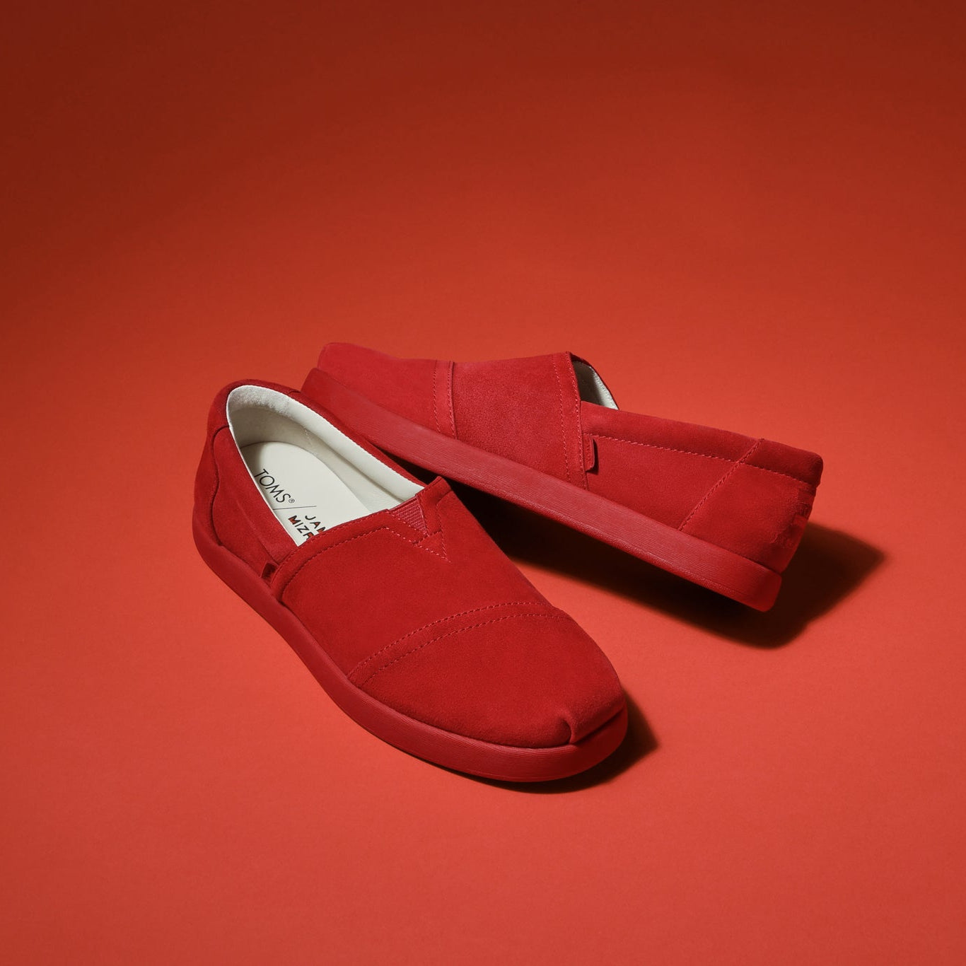 TOMS x Jamie Mizrahi Alp FWD Water Repellent Cherry Suede - Image 3