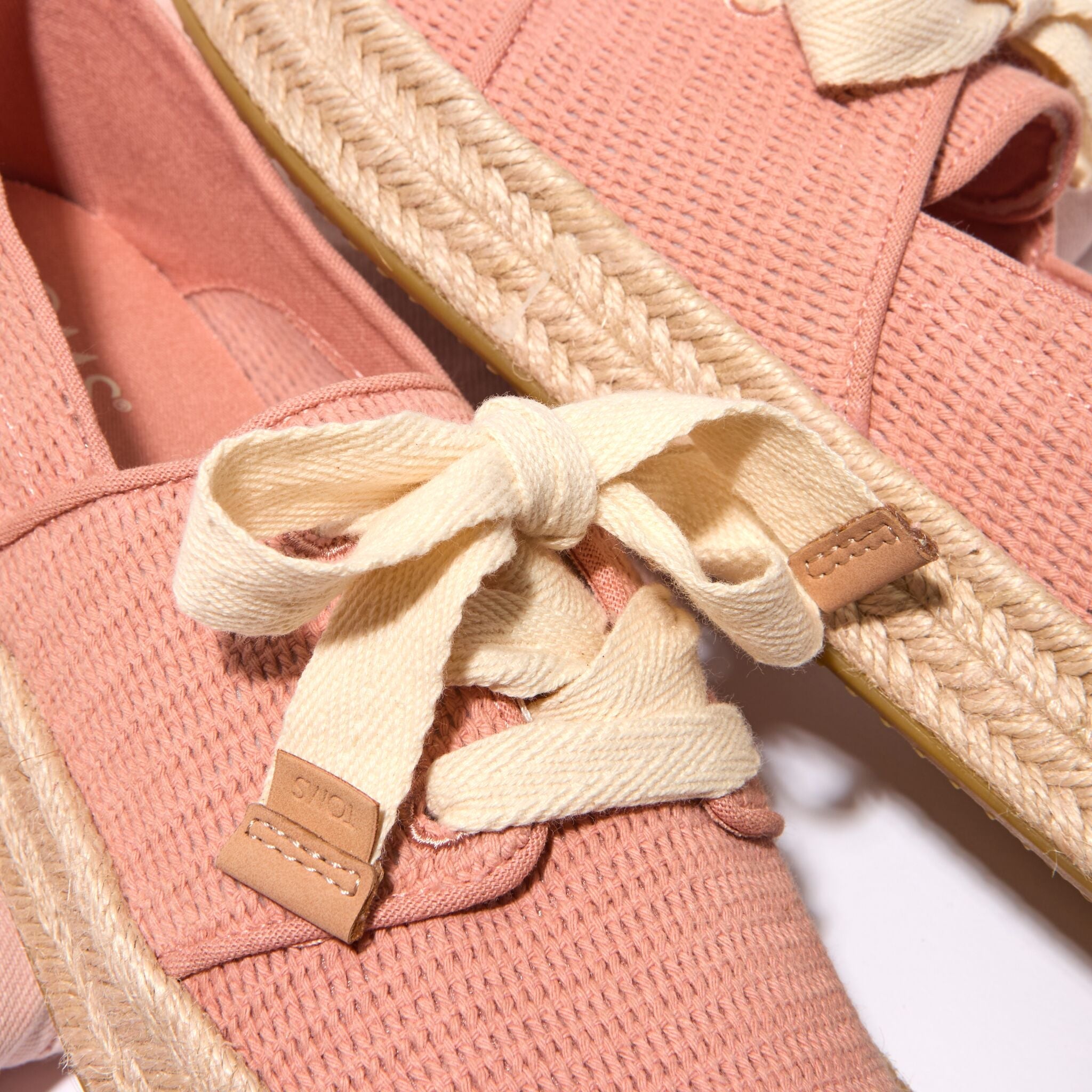 Womens Carolina Lace-Up Espadrille Bloom Mesh - Image 2